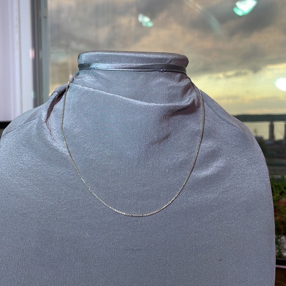 GBL Vintage Italian Sterling Silver Box Chain, 18.5 Inches - Picture 15 of 16